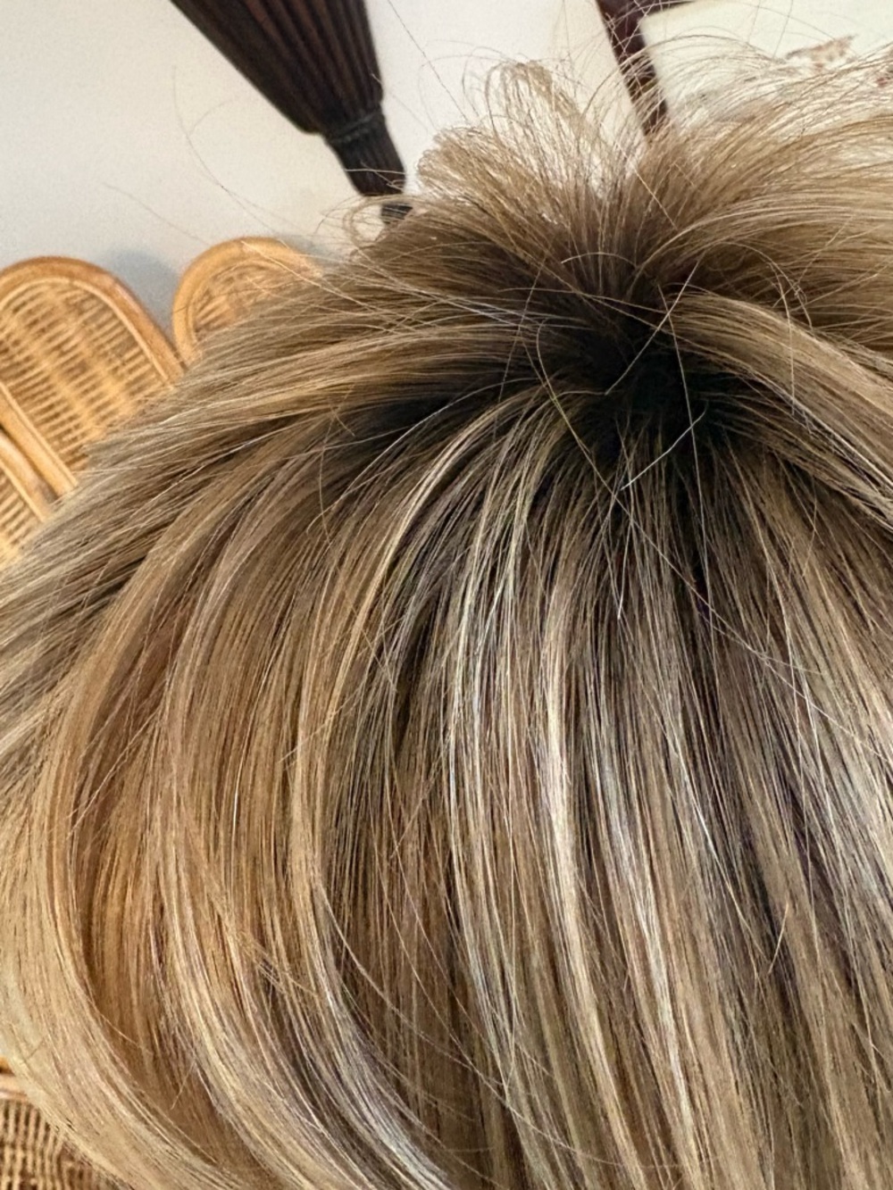 PAULA YOUNG Jamie Lynn Sun Kissed Blonde Rooted HF Synthetic Wig! NEW! - Picture 7 of 15